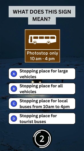 Road Sign Challenge: Decode This Bus Stop Sign