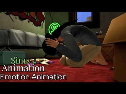 EMOTION ANIMATION - Fall Down - The Sims 4