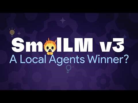 SmolLMv3 - A Small Reasoner with Tool Use.