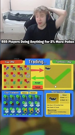 BSS Players Doing Anything For 2% More Pollen 🥀 (Bee Swarm Simulator)