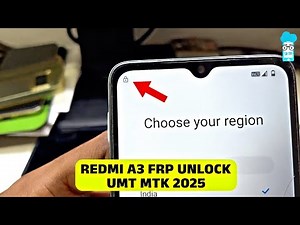 Redmi A3 FRP Unlock 2025 | One Click UMT MTK Tool Bypass | Latest Security