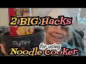 EASY BREEZY Solutions to using MyMini NOODLE Cooker! Please 👍 & Share, Thanks 😃 #vanlife #mymini
