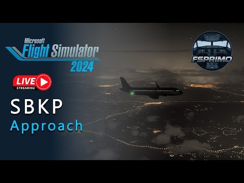 Real Airbus Pilot - SBKP Approach - #msfs2024 #quest3 #virtualreality #vr
