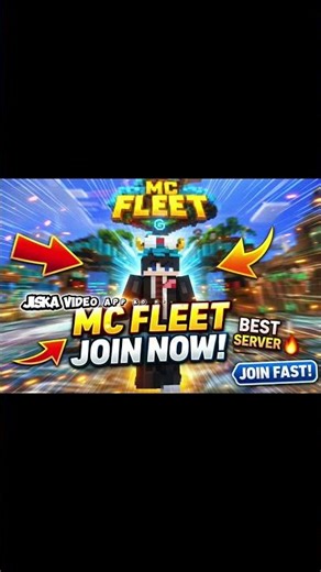 I am join MC FLEET SERVER 🎉