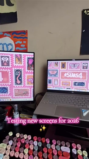 Testing new Sims 4 screens to download and play them for 2026 👌🏾💌 #sims4 #blacksimmer #sims4mods #simstok