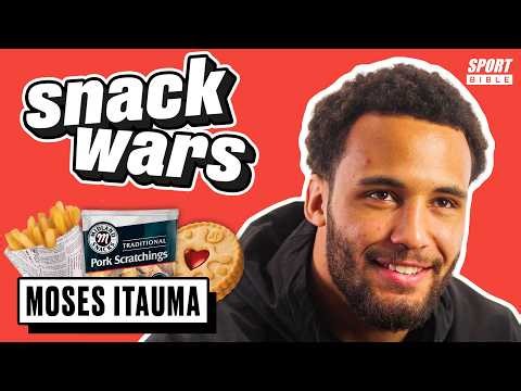 Heavyweight Boxer Moses Itauma Tries British & Worldwide Food | Snack Wars