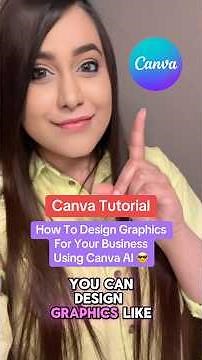 Canva AI Tutorial - How To Design A Poster For Your Business Using Canva AI!