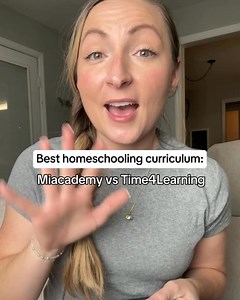 Why choose Time4Learning over Miacademy? For the lesson quality, activity planner, and real-life support. Plus, it’s a better value—25% cheaper! 🙌 | Time4Learning