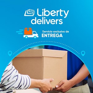 Recibe un reemplazo de control remoto o tu nuevo equipo HUB TV con instrucciones de instalación usando nuestro servicio exclusivo de entrega. 🙆🏻‍♂️📺📱 Con Liberty Delivers tu pedido llega directo a tu puerta. 🚪🏡 Para más información ingresa a bit.ly/LibertyDeliversPR. | LibertyPR