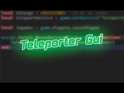 COMO HACER UN GUI QUE TE TELETRANSPORTA A OTRO JUEGO [Roblox Studio]