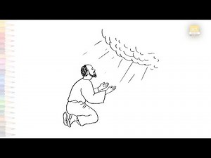 Prophet Isaiah Bible story drawing easy | Art tutorial | Draw Easily Bible story drawings #artjanag