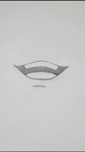 Anime Smile Drawing for Beginners #shorts #drawing #sketch #animedrawing