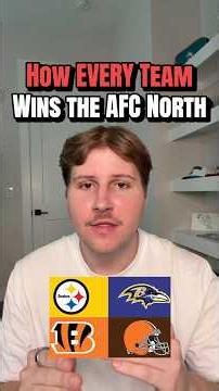 Which AFC North Team Actually Contends? #NFL #football