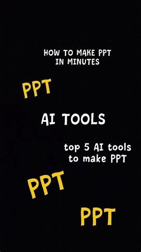 Stop Wasting Time! 5 AI Tools for Instant PPT 🚀 #fyp #viral #shorts #aitools