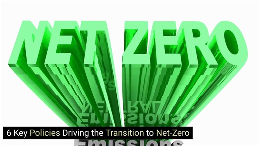 6 Key Policies Driving the Transition to Net-Zero