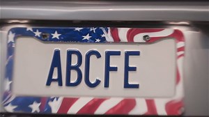 ​Custom License Plate Frame for Cars - Personalized Make Your Own Text Custom License Plate Frame Holder - Automotive Exterior Car Accessories for Women and Men - Made in USA (Solid Color)