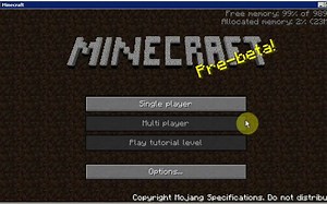 [Minecraft] Infdev演示