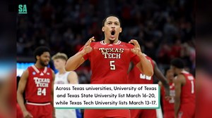 Here is when spring break takes over San Antonio