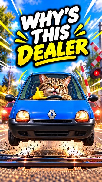 Toyota Yaris x Renault Twingo Meme - Why's this dealer in BeamNG Drive 🤣