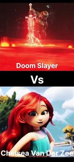 Doom Slayer Vs Ruby Gillman Teenage Kraken Universe #doometernal #rubygillmanteenagekraken