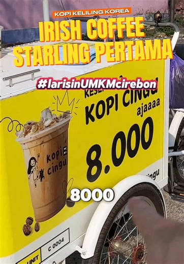 KOPI KOREA DI CIREBON PERTAMA (chingu coffee)🇰🇷🇰🇷🇰🇷 STARLING CIREBON LOK PRIDE NIH BEST MENU JAVA TEA (mix pandan,jeruk bipis,madu)Seger banget IRISH COFFEE (rasa mirip baileys)🙌🔥🔥🫰🏼 ✅HALAL 📍CHINGU CIREBON KOPI KELILING Cingu 1 Firman 09-11 Tentara pelajar 11-12 petratean 12-14 RS PAD 15-selesai Kesepuhan area Cingu 2 Adit 09-11 Ps Kramat 11-12 Tuparev area 12-14 Masjid Wahidin 15-selesai Cipto (depan rabanna) Cingu 3 Maman 09-11 Jagasatru area 11-14 SMPN 1 Kejaksan / kapt damsur bel