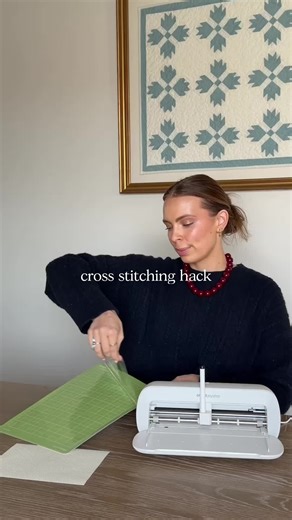 Stop buying patterns. Make them. 👀 #CricutMade #Embroidery #CraftTok