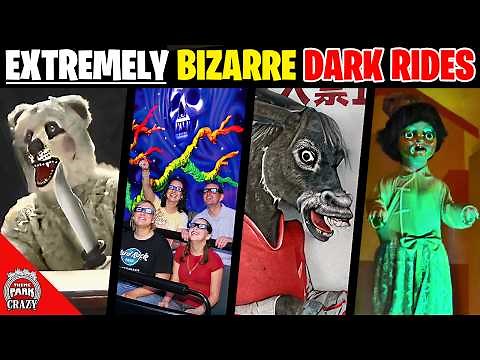 Top 20 STRANGEST Dark Rides EVER