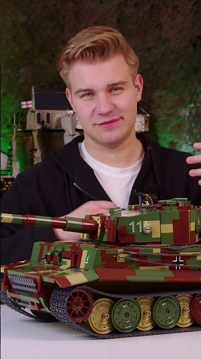German engineering vs French Liberation colours! 🇩🇪🇫🇷 #history #tigertank #cobi