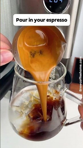 Making Nitro Coffee with Espresso Machine | Aerocano Recipe #gemilai #aerocano #icedamericano