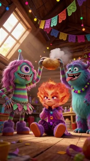 The little fireman is tricked by his companions, but he doesn't hold a grudge and rescues them from their predicament. #AIAnimation #Twist #Plot #PositiveEnergy