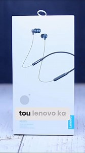 Introducing Lenovo HE05 Neckband: Water-resistant with 10mm drivers. Immerse in high-fidelity sound wherever you go.  Click the link to get your Lenovo HE05 Neckband today and take your music experience to the next level!  Buy Now: https://bit.ly/3qFf8J6 | Saamaan.pk | Facebook