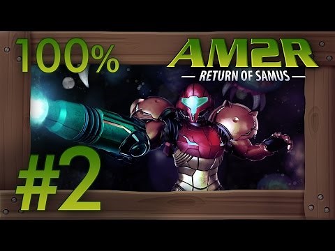 AM2R: Another Metroid 2 Remake 100% Walkthrough Part 2 | Hydro Station, Varia Suit & Boss Arachnus