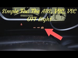VSC LIGHT, VSC LIGHT OFF, ABS LIGHT| '01 LEXUS GS430 [1/4]