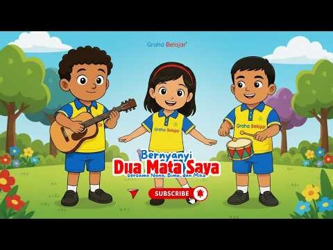 👀 Lagu Anak Dua Mata Saya | Belajar Anggota Tubuh untuk Anak PAUD & TK
