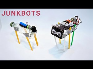 STEM Challenge: 26 | JunkBots | Make Walking Robots from Trash!