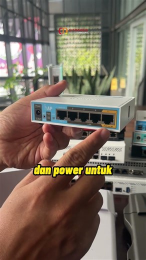 MikroTik hAP (RB951Ui-2ND) - router wireless untuk jaringan SOHO