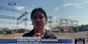 Preparations underway for East Texas State Fair’s opening day Friday