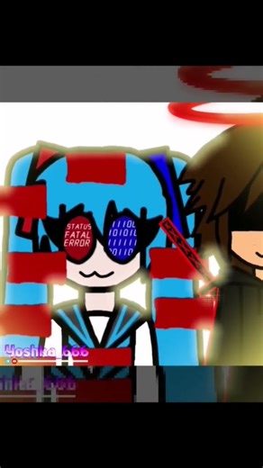 Meow Meow [Fatal Error Miku and 4313] ‪@just_blyd‬ #animation #alightmotion #hatsunemiku