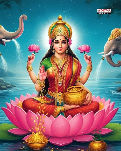 11K views · 1.7K reactions | Invoke the divine presence of Goddess Lakshmi with every sacred note #mangalam ...... #SriMahalakshmiMantram #laxmi #laxmidevi #mahalaxmi #laxmipuja #laxmimata #Friday #bhakti #bhaktireels #devotional #bhaktisong #devotion #AdityaMusic #AdityaBhakthi | Aditya Bhakthi | Facebook