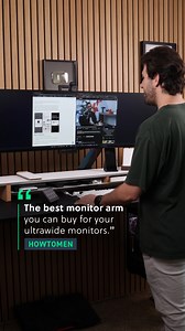 49K views · 179 reactions | Together with the full range of tilt, swivel, and rotation adjustments, the Secretlab MAGNUS Monitor Arm (Heavy Duty Edition) features thoughtful dual VESA-mounted handles that make adjusting even the biggest screens a breeze. Find out why @howtomen calls it the best monitor arm you can buy for ultrawide monitors. https://secretlab.co/heavydutymonitorarm | Secretlab | Facebook