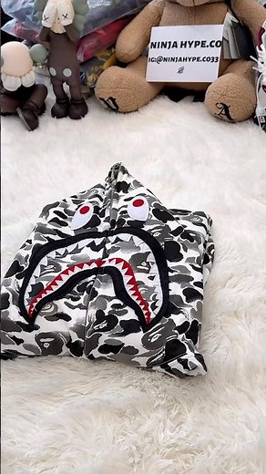 Unboxing the BAPE 10th Anniversary Camo Shark Hoodie 🔥 Better Than Gate? | NinjaHype Exclusive Haul
