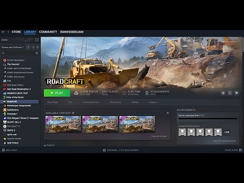 RoadCraft: Fix Controller/Gamepad Not Working On PC