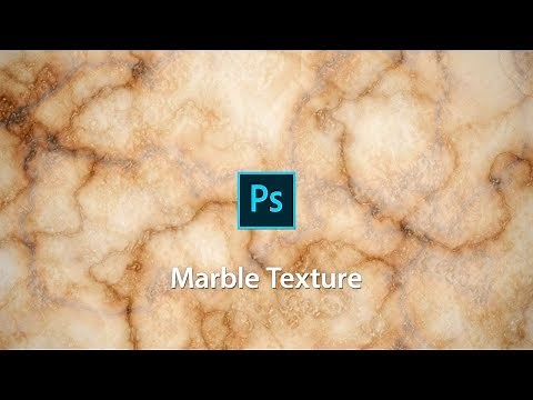 Make from scratch! The texture of the Marble in Photoshop 2019