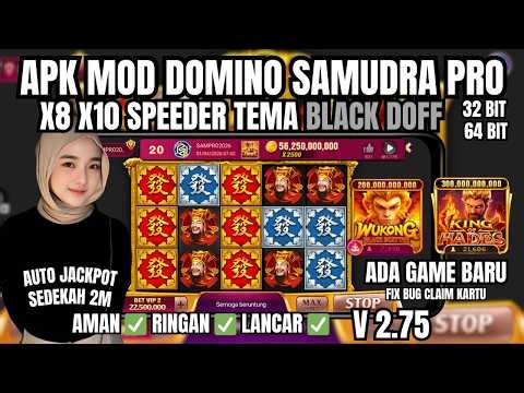 HGI Versi Terbaru !! Higgs Domino RP Mod Apk Terbaru 2.75 X8 X10 Speeder HGI TEMA BLACK DOFF