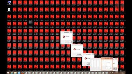 都市传说000.exe病毒演示