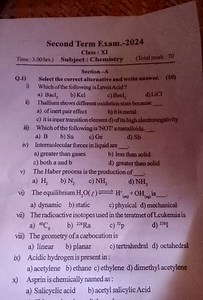 The Haber process is the production of... | Filo