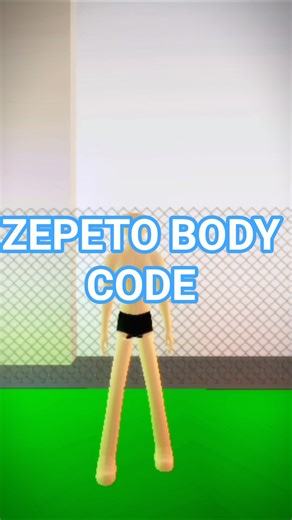 ZEPETO V3 BODY CODE FOR BOYS IN BROOKHAVEN #Roblox