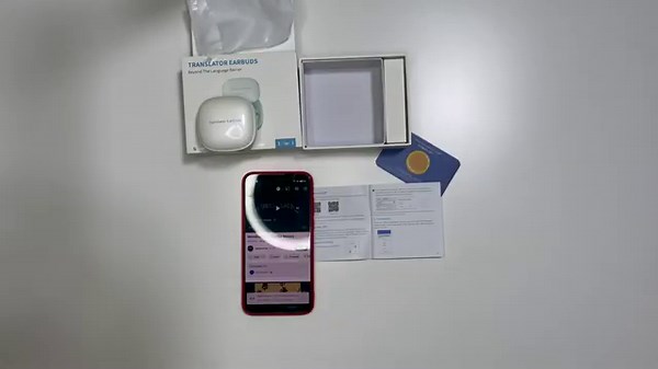 🎧 M3 AI Translator Earbuds | 144 Languages | Real-Time Offline Two-Way Translation | ANFIER