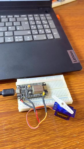 24K views · 138 reactions | Servo Motor Angle Control through Keyboard using ESP8266 | Upload Ideas with Itamar | Facebook