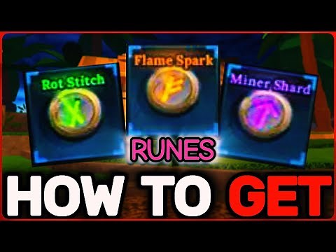 HOW TO GET RUNES in THE FORGE FAST! (FAST & EASY GUIDE)